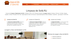 Desktop Screenshot of limpezadesofarj.com